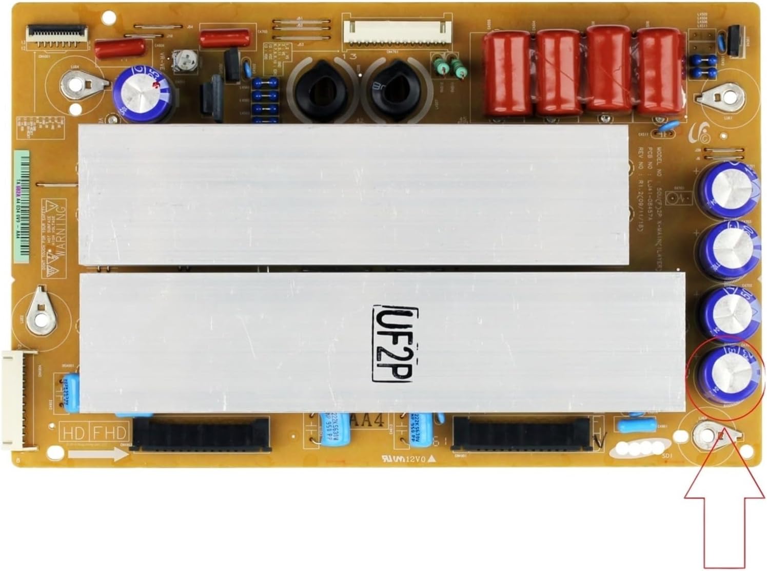 TV マザーボード、Changhong と互換性あり、LJ41-08457A LJ92-01682A Z/X メインボード PL50