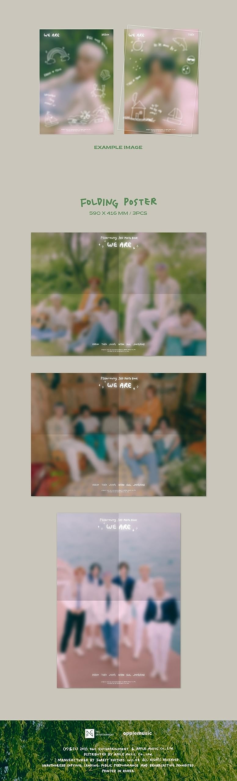 Amazon.com: P1Harmony - 3rd Photo Book WE are : Hogar y Cocina