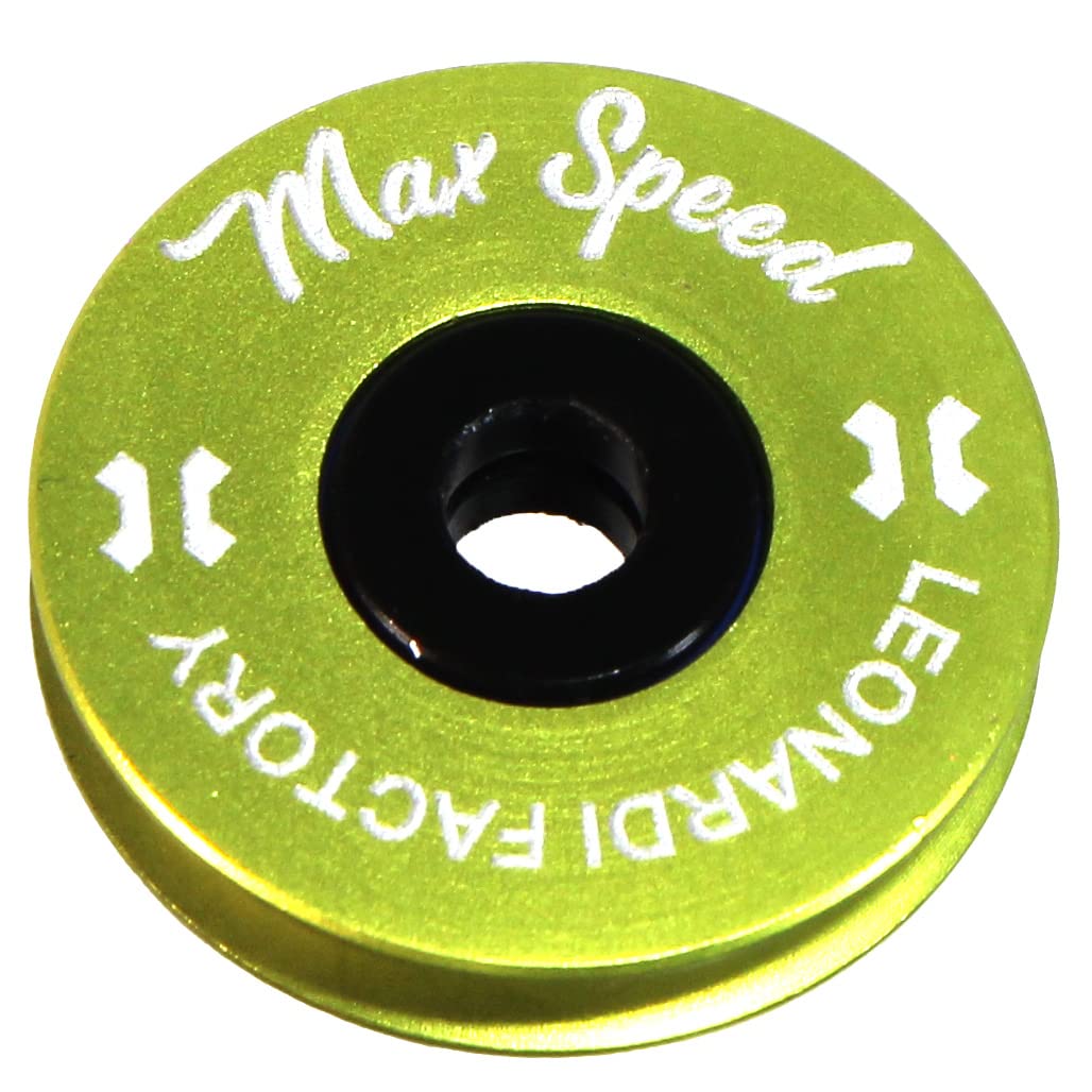 LEONARDI - MAX Speed Cable Guide for XX1/XO1 and GX/NX w/Adapter (# 1833) 11/12 Speed Variety of Colors (Yellow/Green)