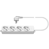VIMAR 01292.CK.B Presa mobile multipla con 4 uscite SICURY universali