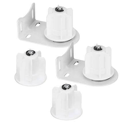 Ubersweet Roller Blind Bracket, Electric Roller Blind Accessories Double Sided High Hardness for Hanging Curtain Roller Blinds