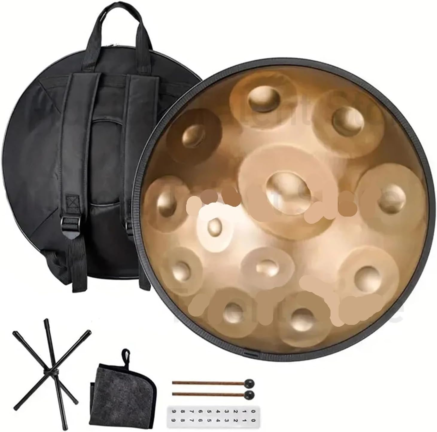 ハンドパンドラム ハンドパンタンドラム、ステンレススチール、D