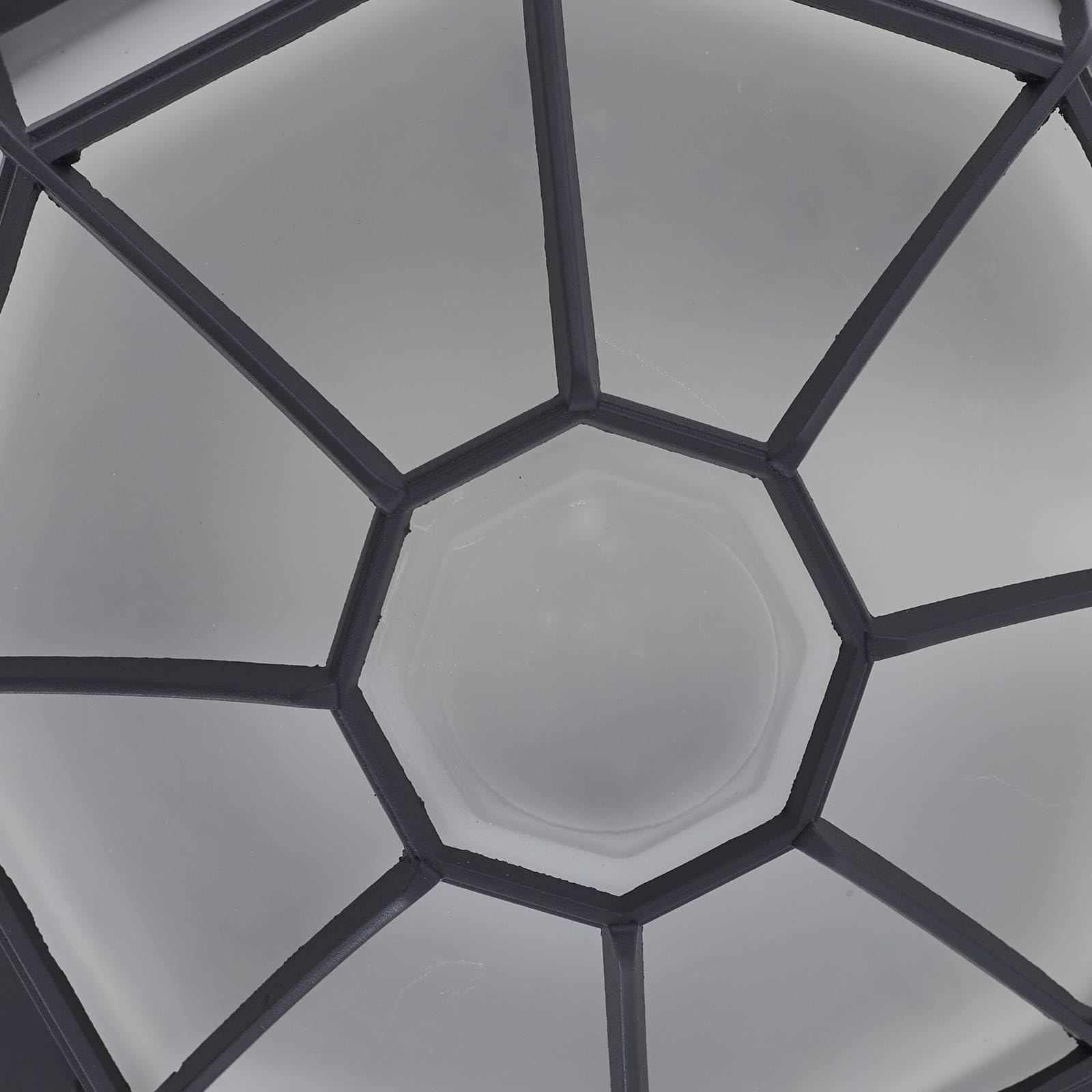 Lindby Plafoniera dimmerabile (Moderno) colore Nero, in Alluminio plafoniera compatta lampada