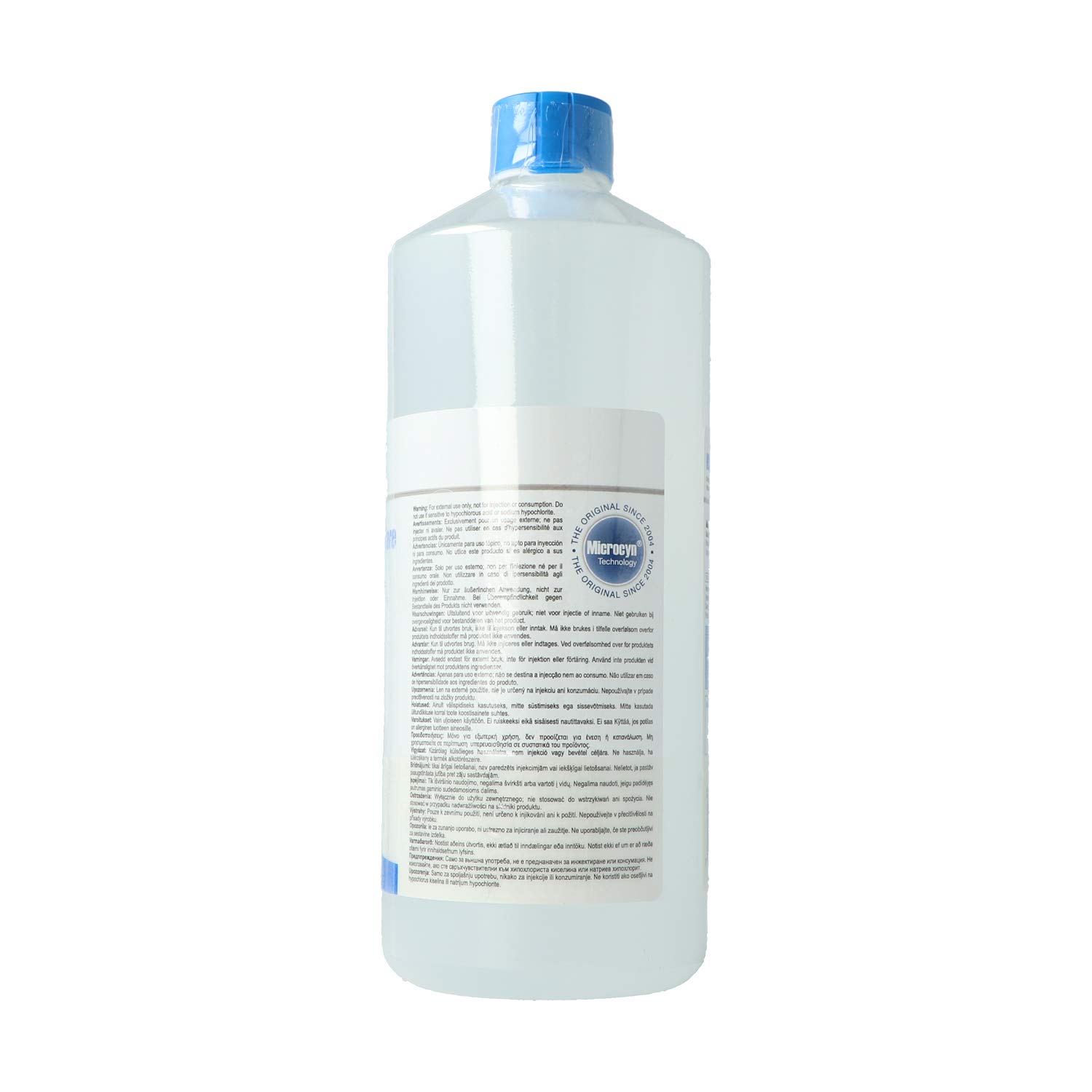 Microdacyn 60 Woundcare 990ml I Elektrolysierte Lösung Zur Wundversorgung I Wundbehandlungsflüssigkeit I Auch Für Verbrennungen 1. Und 2. Grades