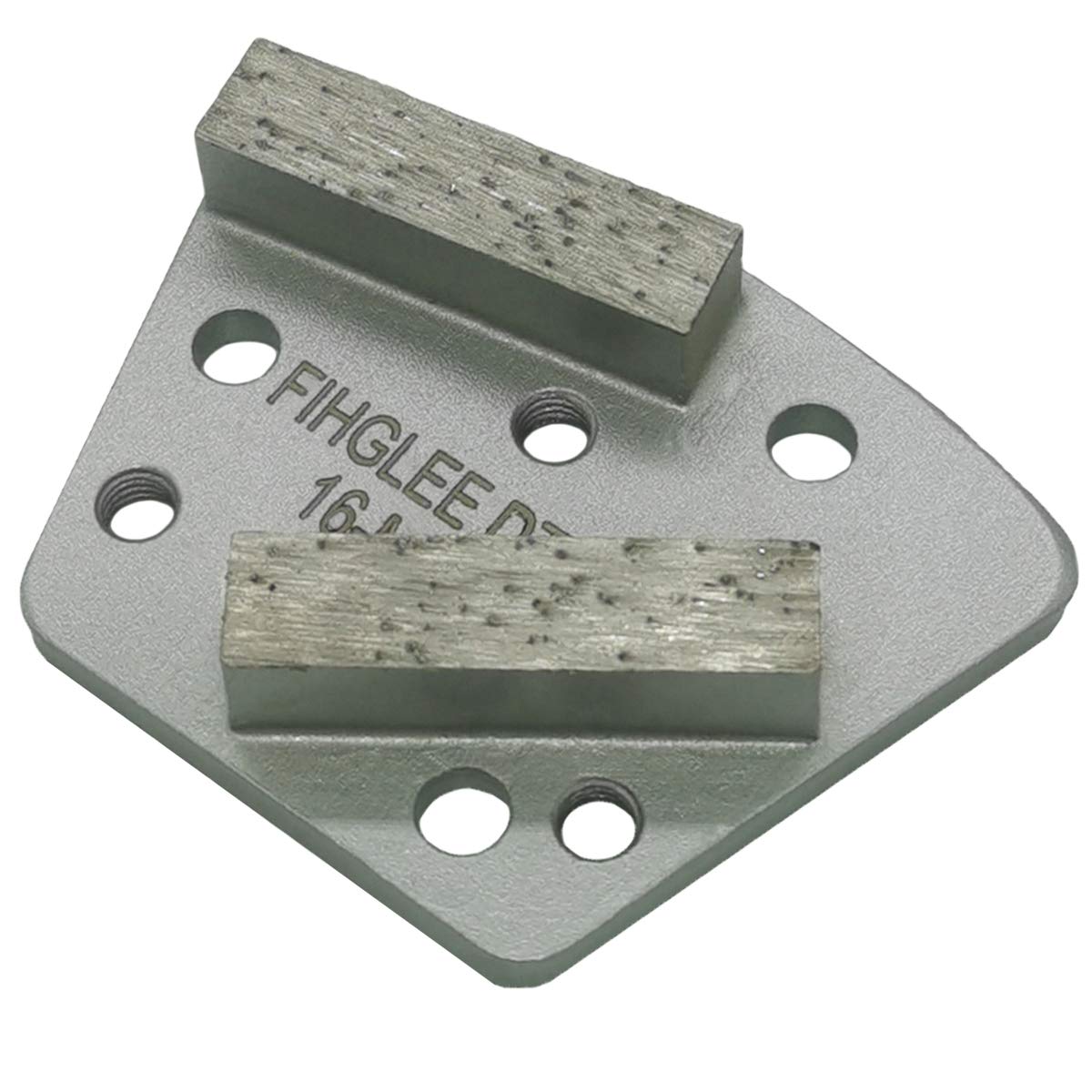 Grit16 herramientas de pulido trapezoidal de diamante, pintura de hormigón para suelo aggreesive Cutting Extra (unión media)
