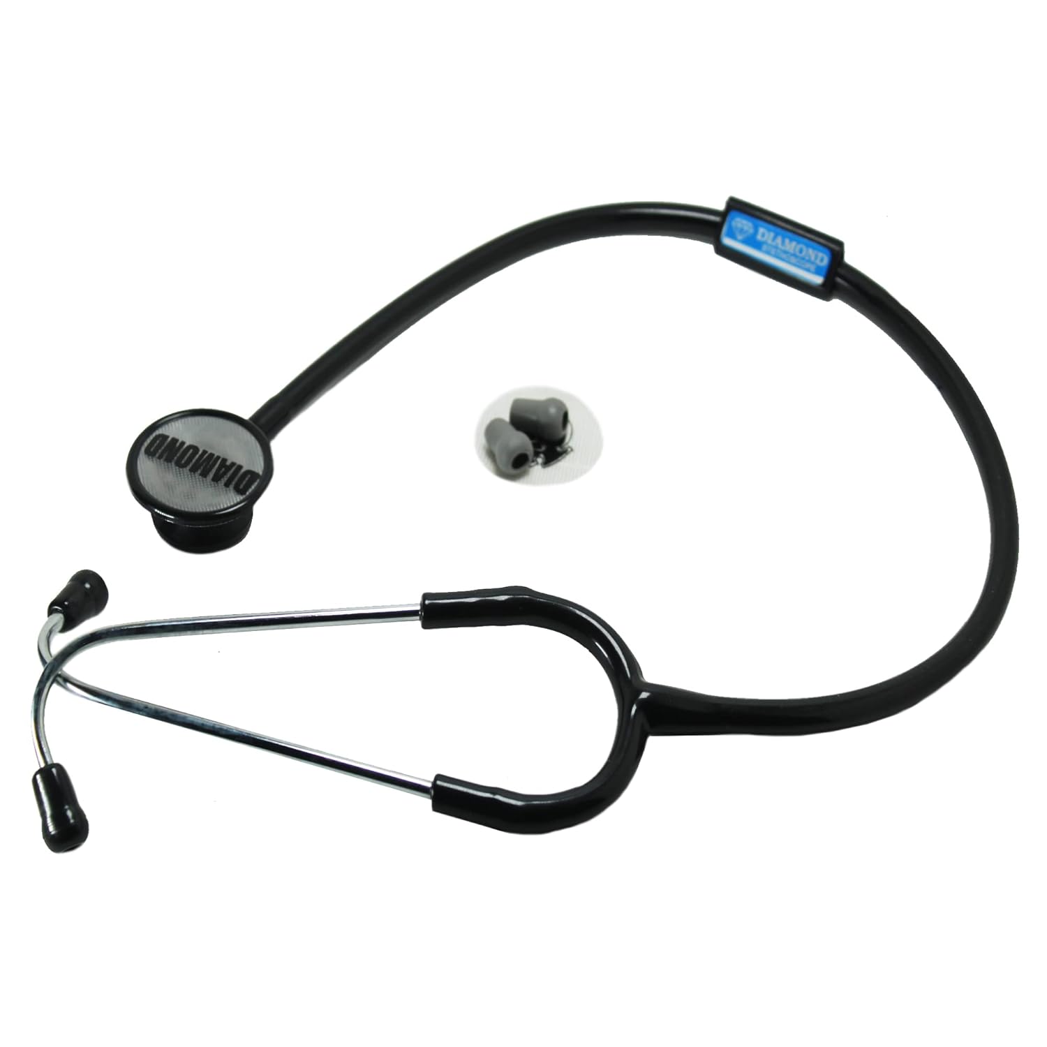 MediLine Stethoscope for Doctors and Medical StudentsBlackTube