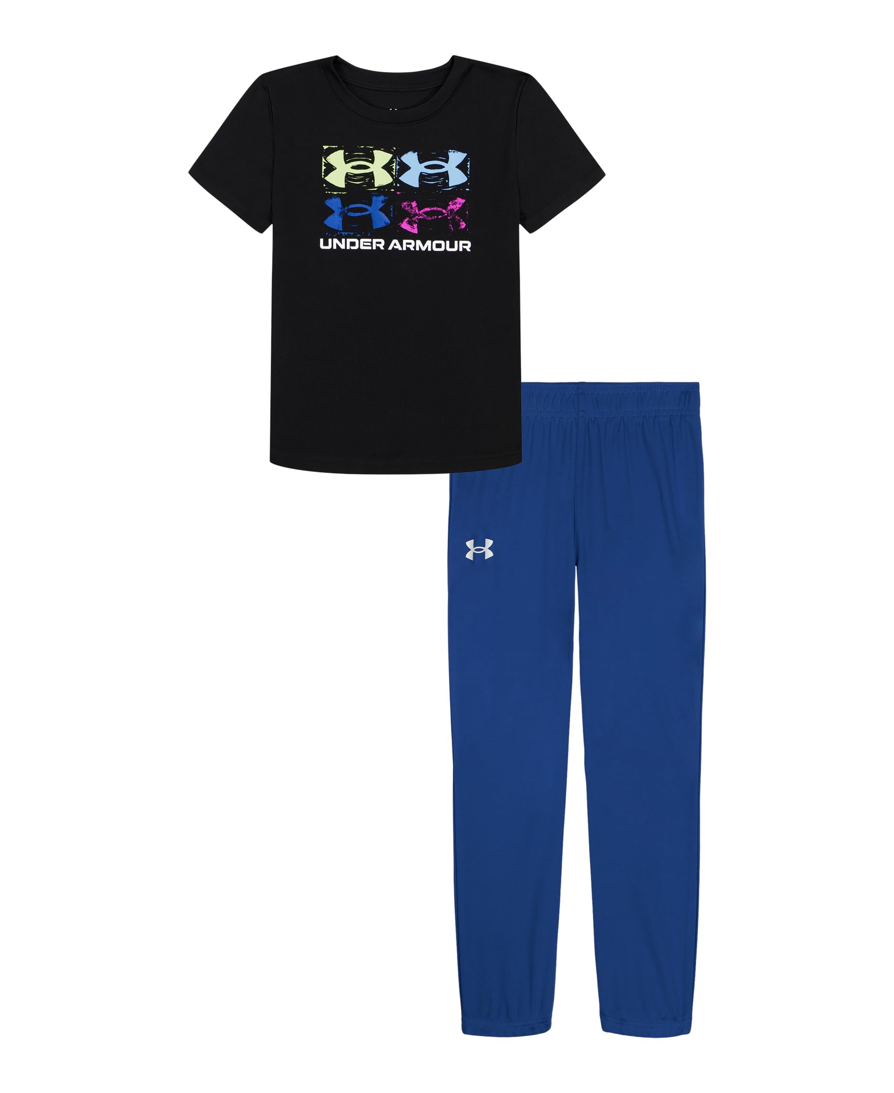Under Armour boys Short Sleeve Tee and Jogger Set