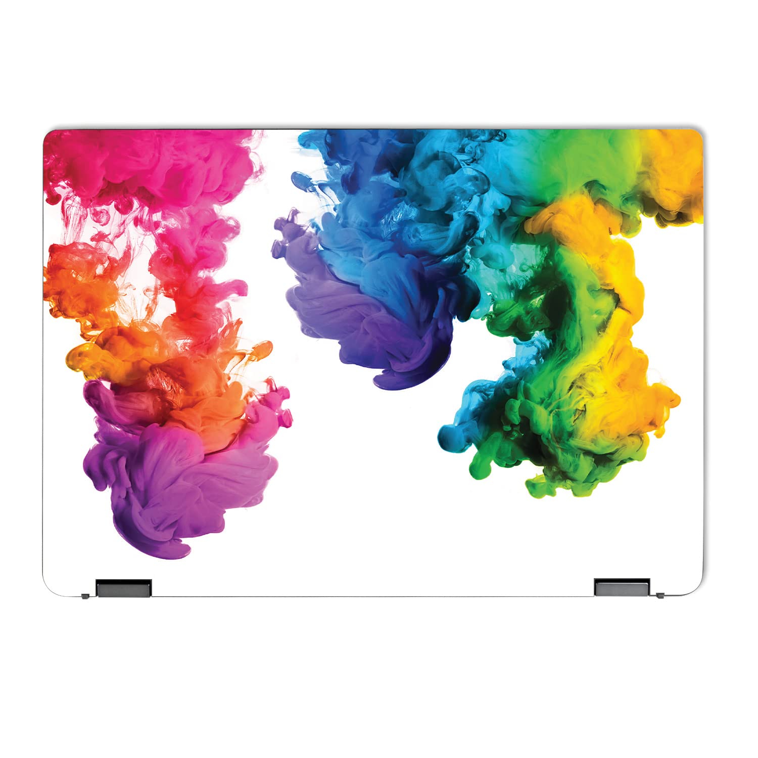 MightySkins Full Wrap Vinyl Skin For Lenovo IdeaPad Flex 5 16" (2022) - Paint Vapor Design | Easy Apply, Protective Decal | Made In USA - View #3