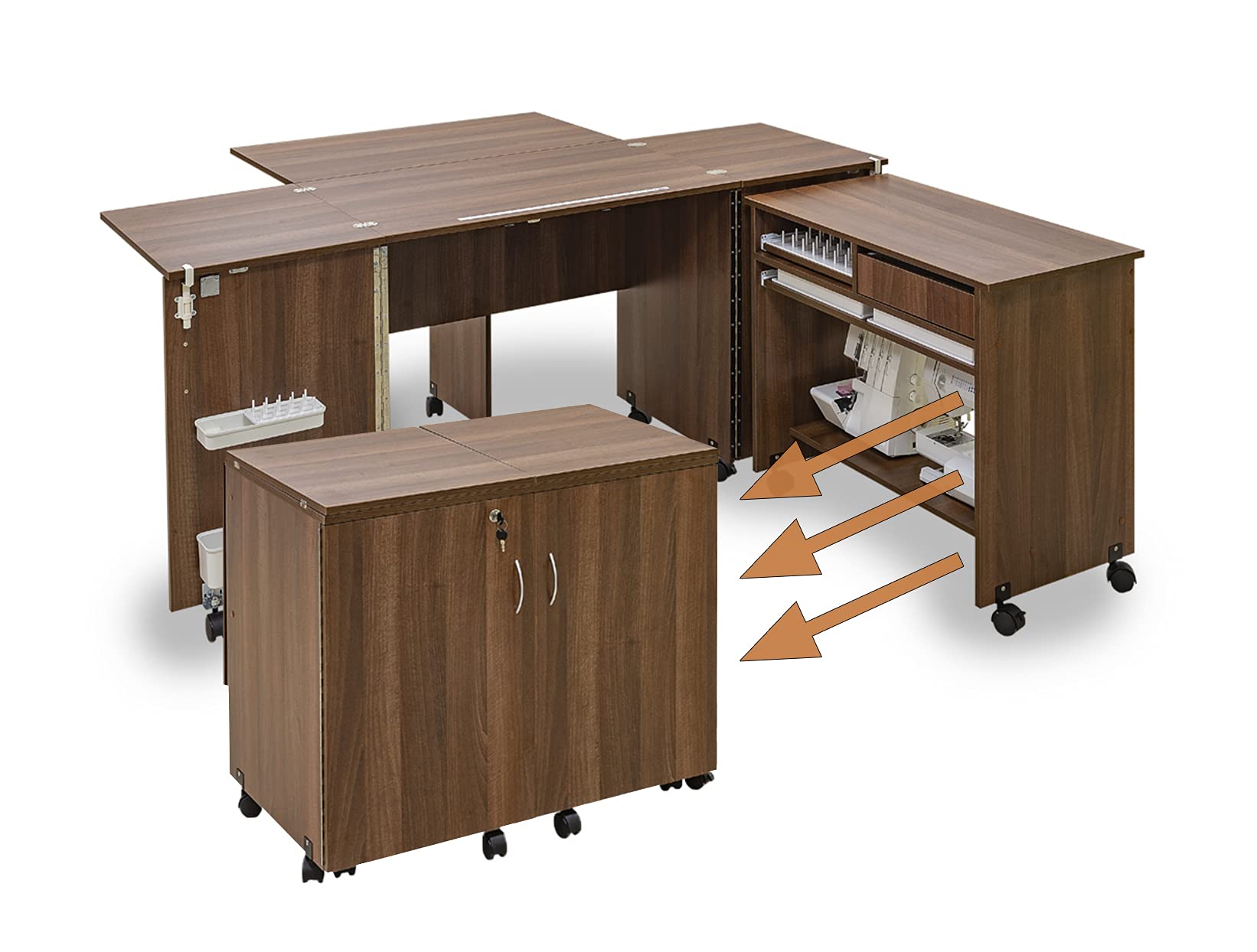 Comfort 7+ | Armoire machine à coudre | (Beech Ellmau)