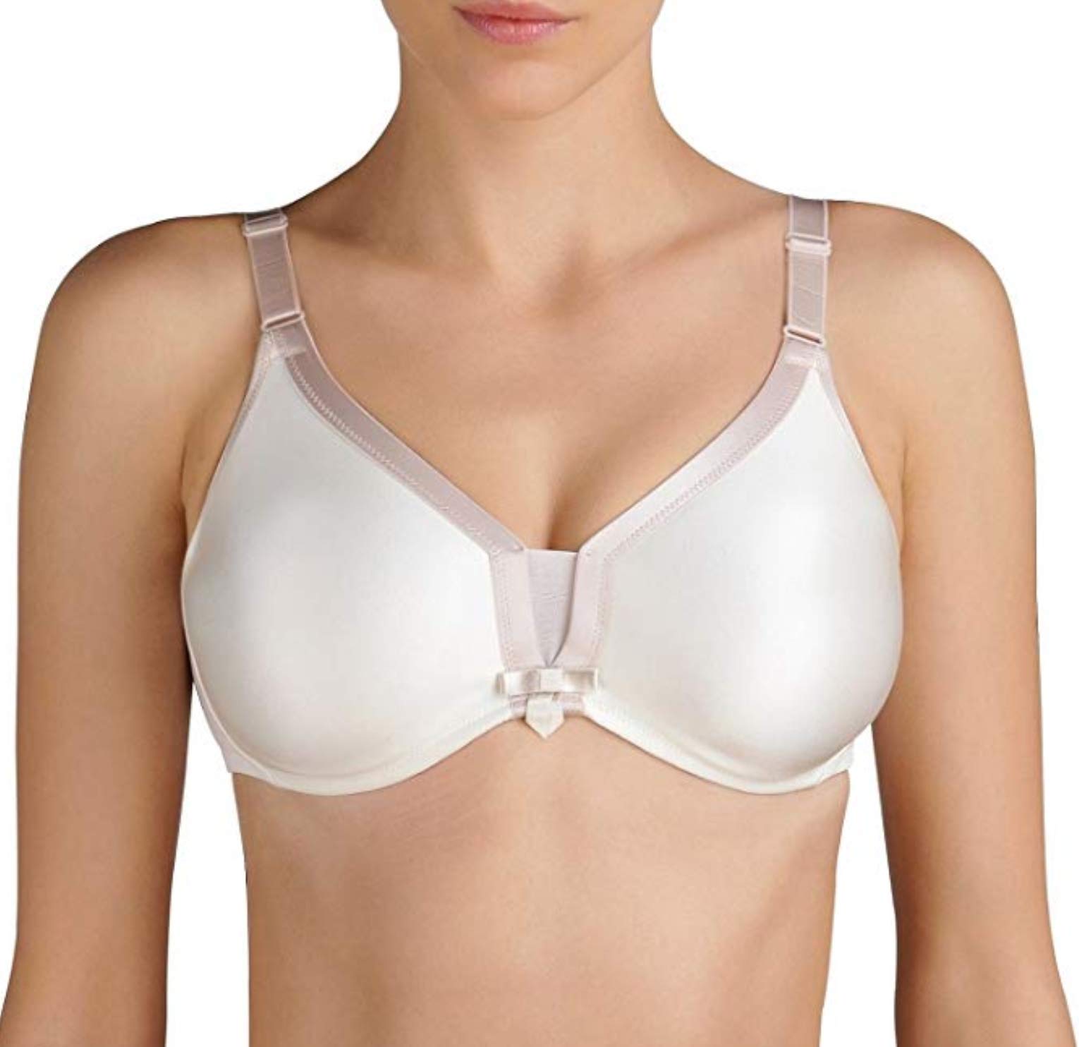Playtex Reggiseno Ideal Beauty Senza Imbottitura E Senza Ferretto Art.P05FA  Colore Beige Skin TG. 85C EUR, 38C UK, 5C IT : Amazon.it: Moda