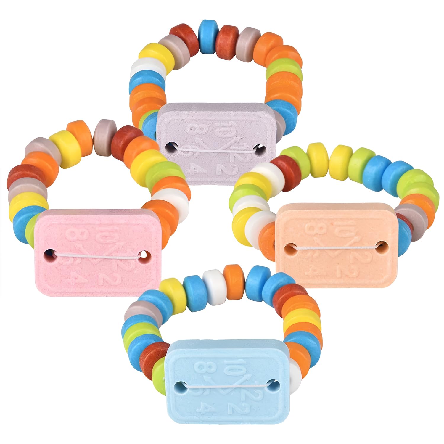 Treat Time Assorted Color Candy Watch (Pack of 48) - Fun Candy in Watch Shape, Individually Wrapped, Perfect for Party Favor and Suitable for Ages 3 and Up