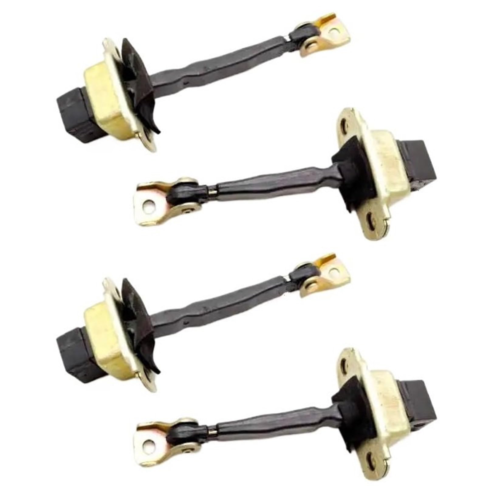 Techauto 1 Set Of 4Pcs Fit For Pajero Middle Door Hinge Montero V73 V93 V97 Pinin Front Right Left Door Check Strap Stopper Hinge(1 Set Of 4Pcs)