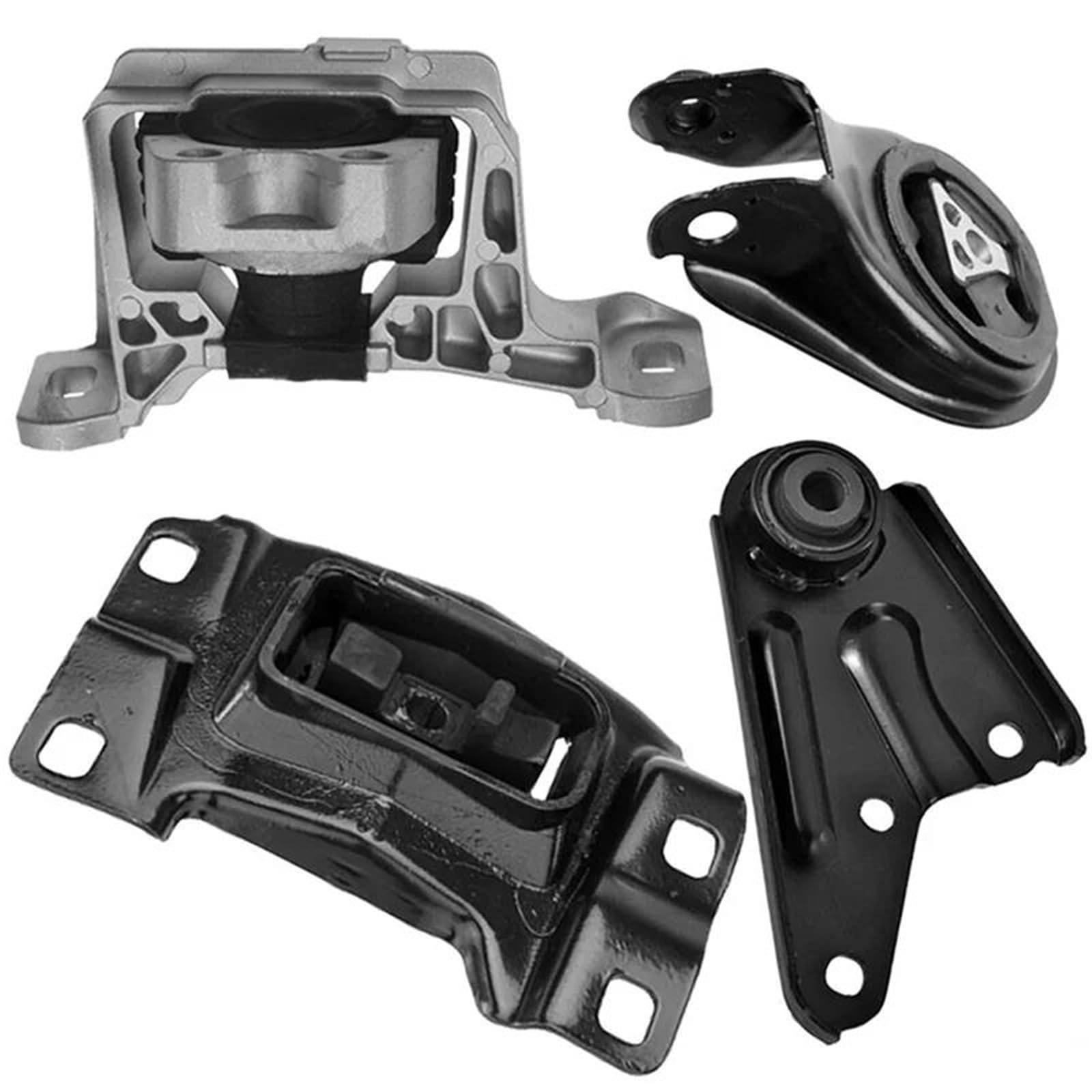 A90Q-4Pcs Trans Engine Mount Torque Strut Bracket Set for Mazda 3 2.0L 2004-2009 BP4N-39-070D BP4S-39-040 Competition