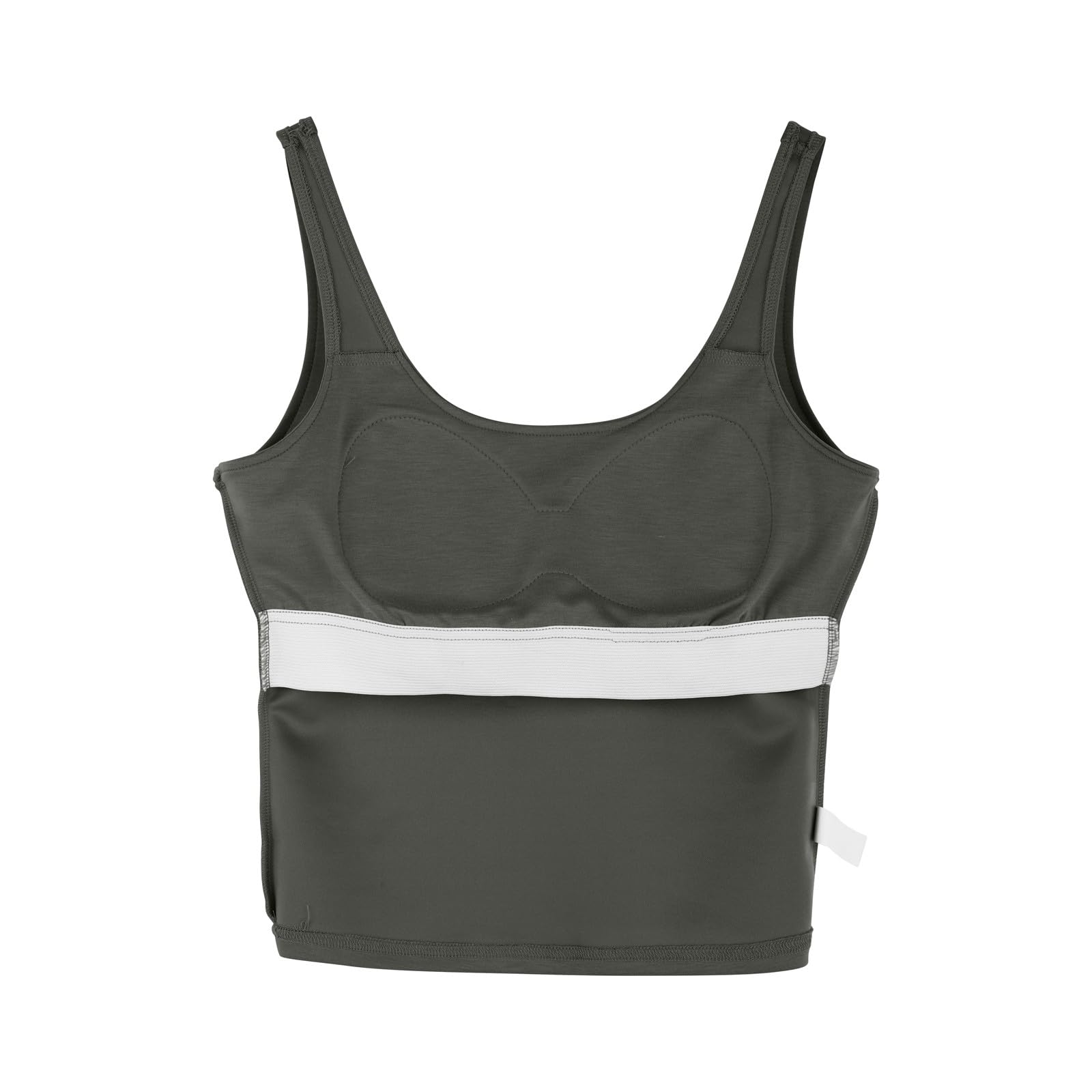 Camisola Tops para Mujer UK Soporte Levantamiento Algodón Sujetador Incorporado Cuello Cuadrado Chaleco Cami Correa Luz Agregar Acolchado Sin Mangas Tiras Yoga Ajuste Seco Moda Casual Gimnasio