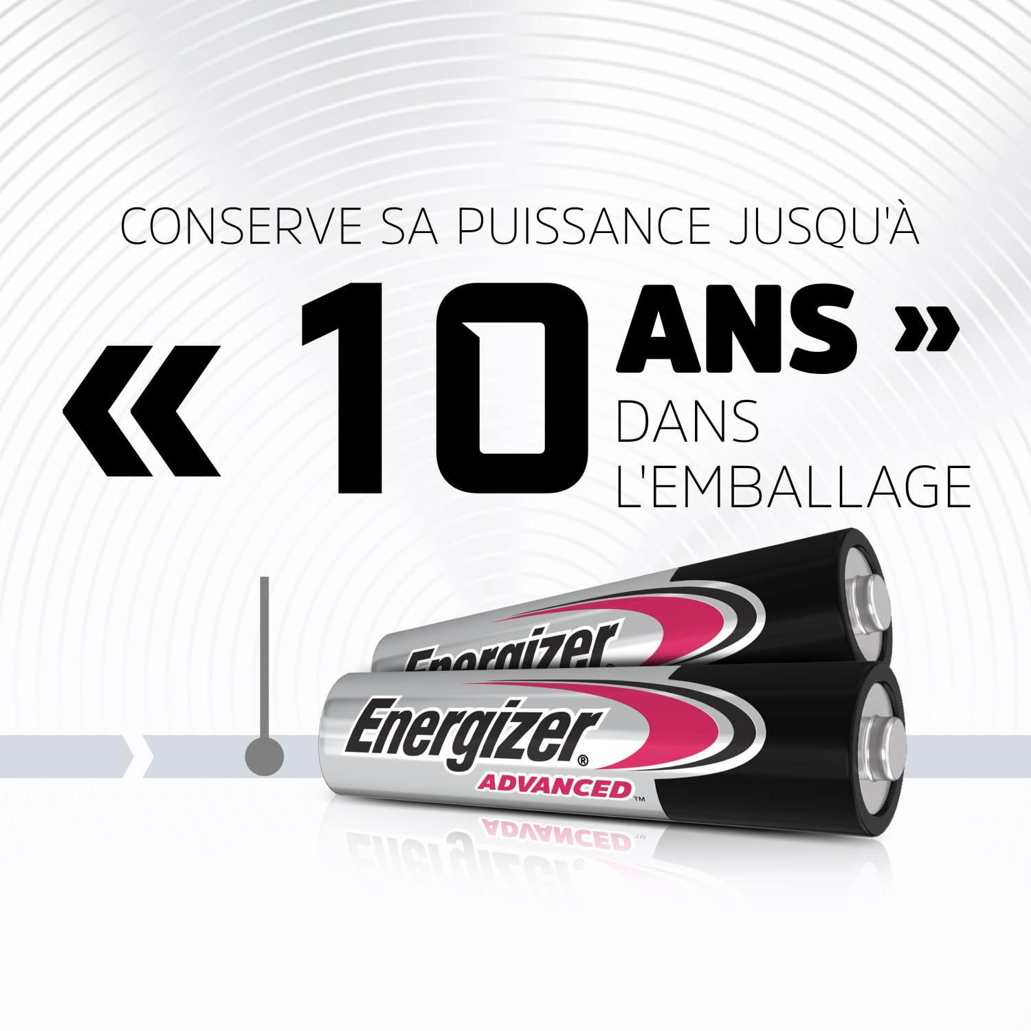 Energizer Advanced Piles AAA (Lot de 12) Micro LR03 Alcaline 1,5 V - Haute Performance - Télécommandes, Jouets et Électroniques - Made in EU - Emballage 0% Plastique - Conservation 10 Ans