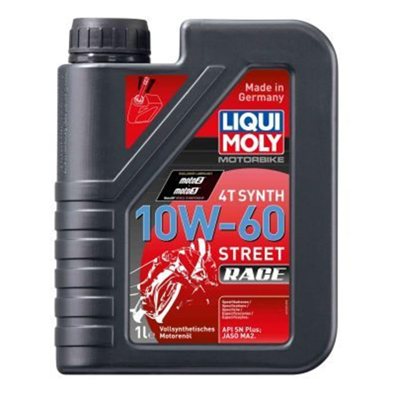 – 10W-60 Motorbike 4T Synthetic Street Race Engine Oil 1 Liter