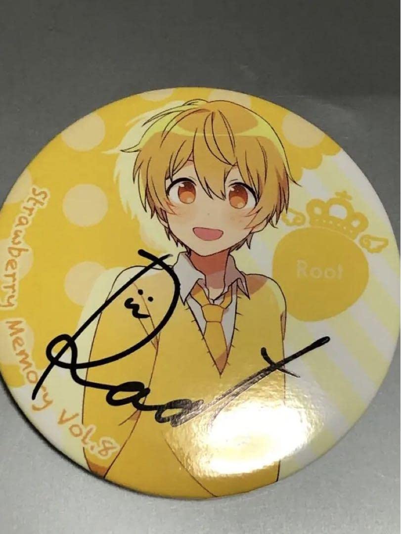 Amazon.co.jp: すとぷり るぅとくん 缶バッジ サイン入り すと8 頭身