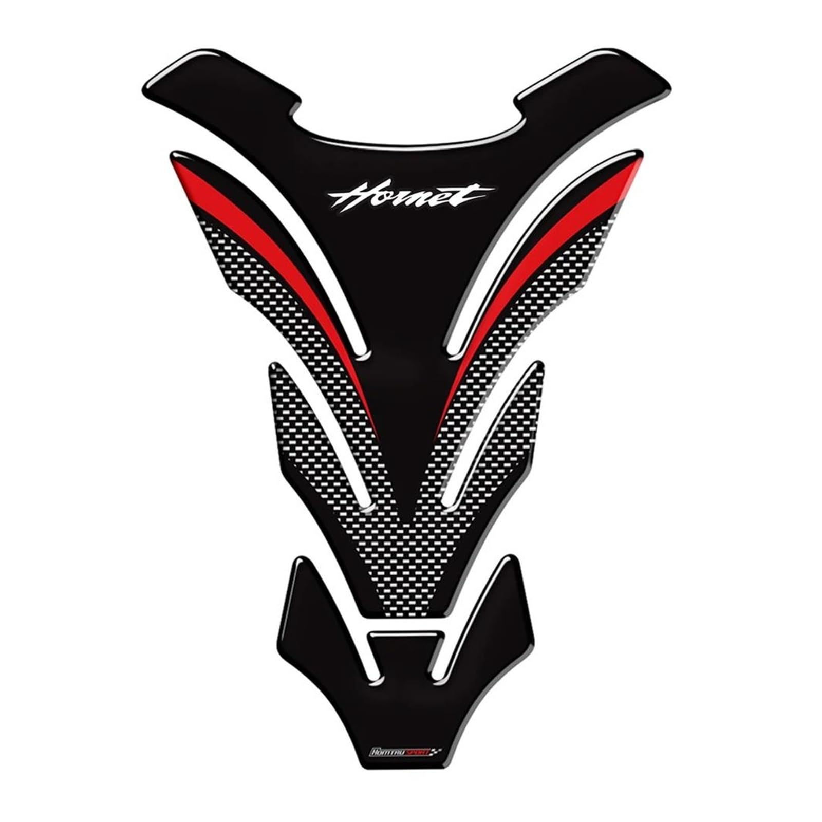 Decal Gas Tank Pad Protector Sticker for Honda Hornet CB600F CB650F CB250 CB1000R(Black2)