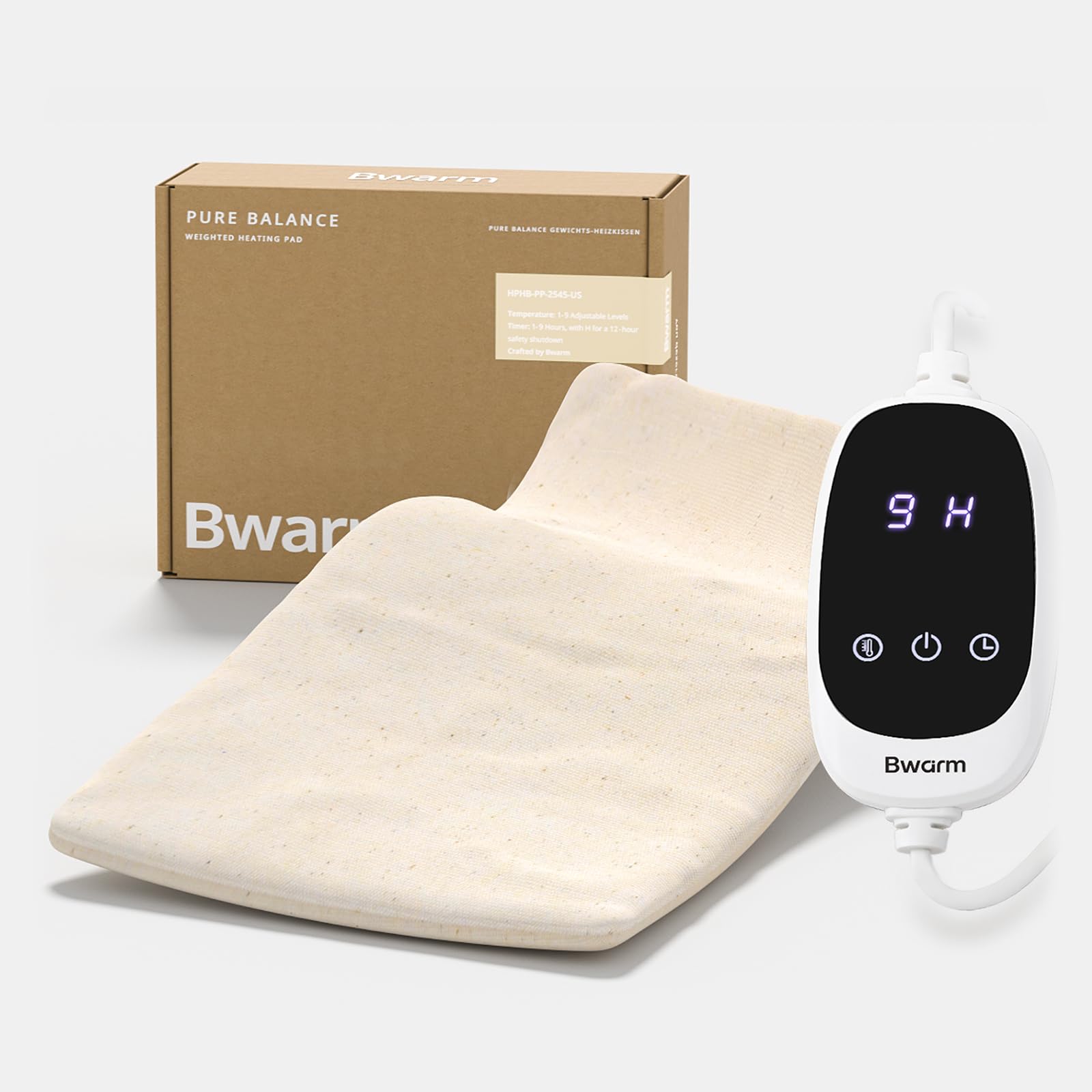 Photo 1 of Bwarm Weighted Heating Pad 12"x24"
