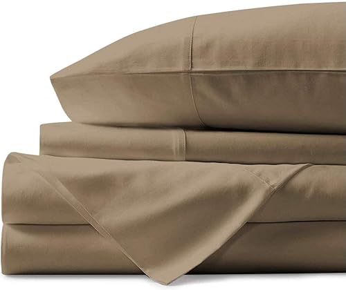 Miniatura 8 de snowhomes Juego de sábanas divididas de 800 hilos, 5 piezas, 100% algodón, juego de sábanas divididas tamaño King para camas ajustables, juego de