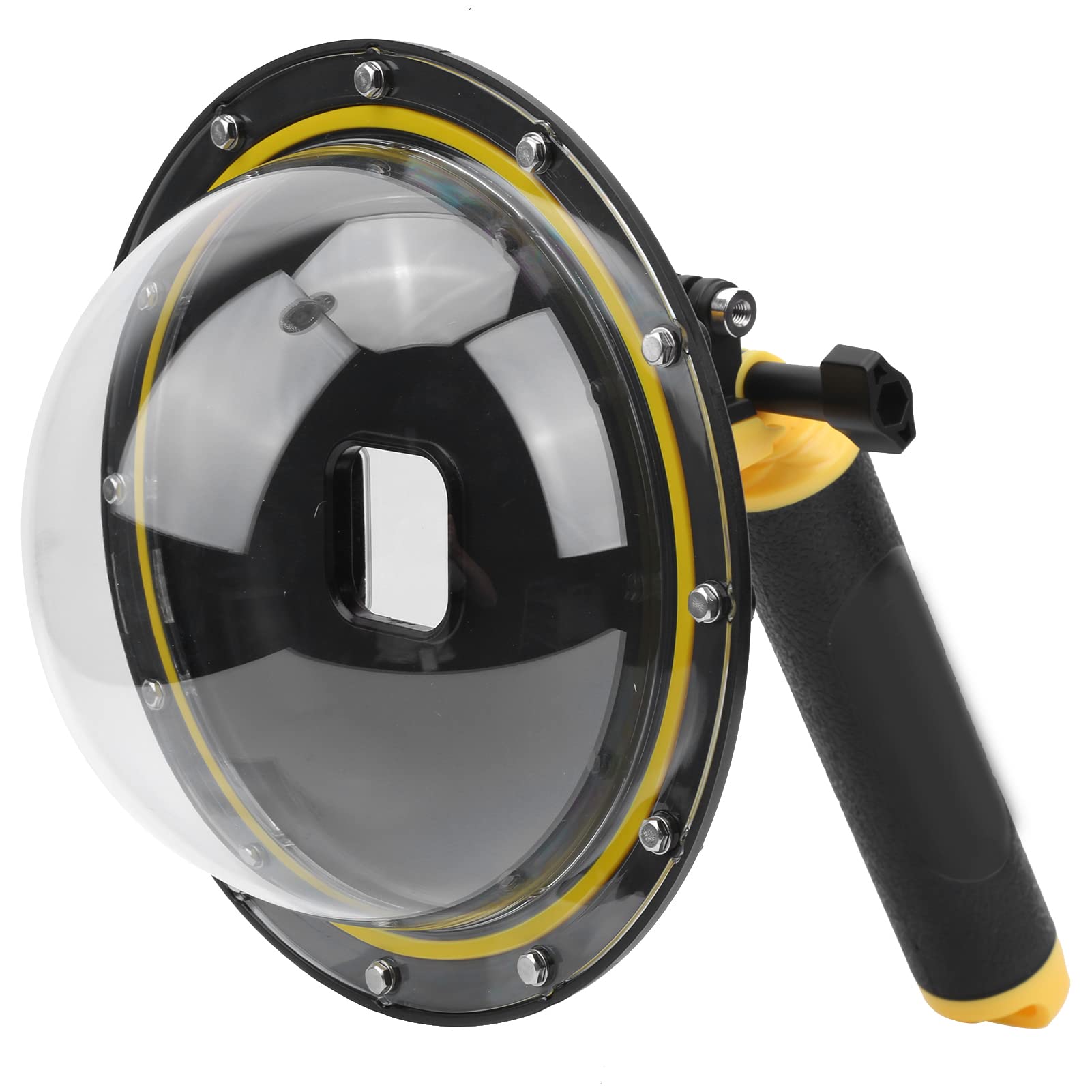 Fisheye Sphere - Funda Impermeable para Cámara de Acción 30 M, IP68, Plástico PC de 7,3 Pulgadas
