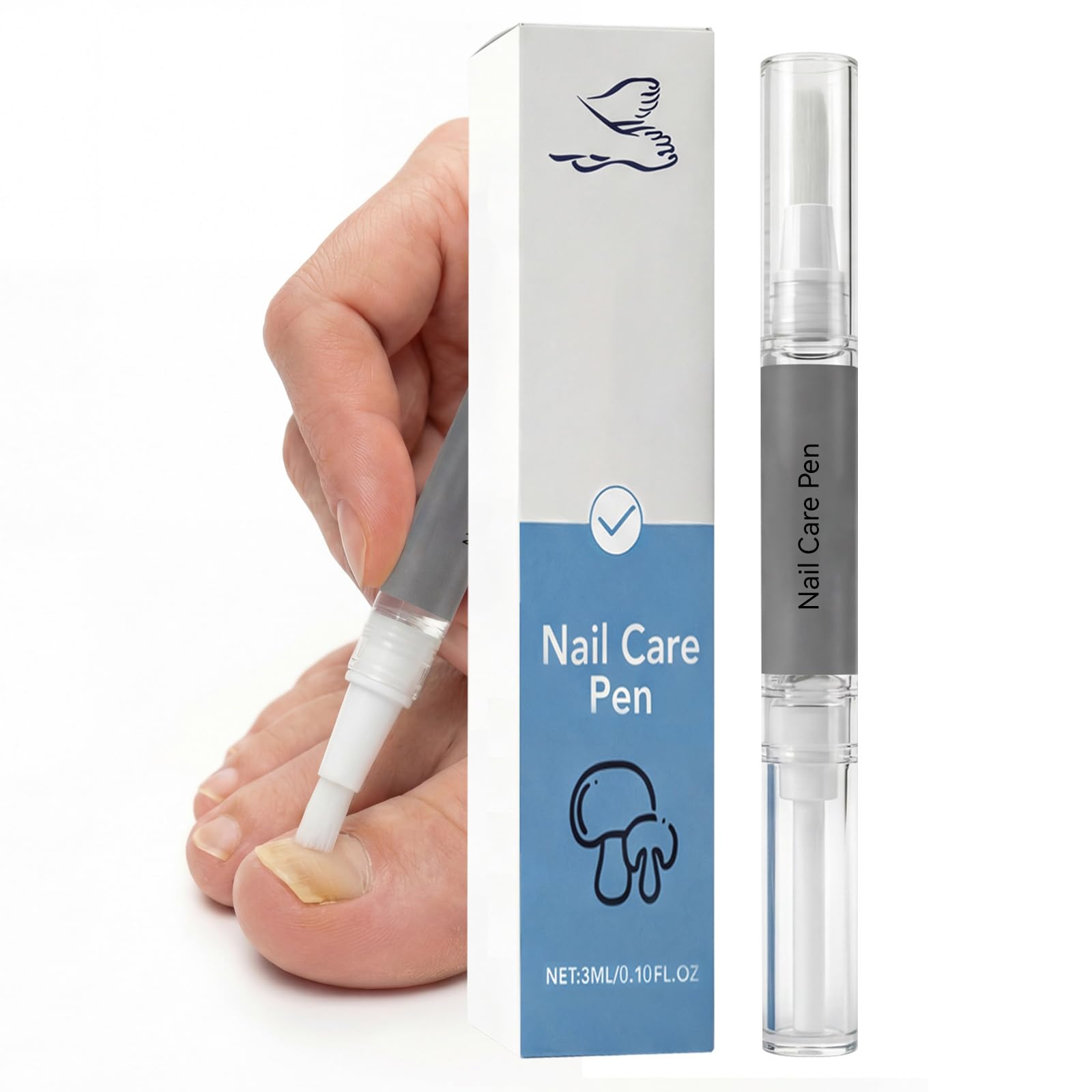 Nail Care Pen - Professional Nail Care for Improving the Look of Discolored or Damaged Nails, 3ML