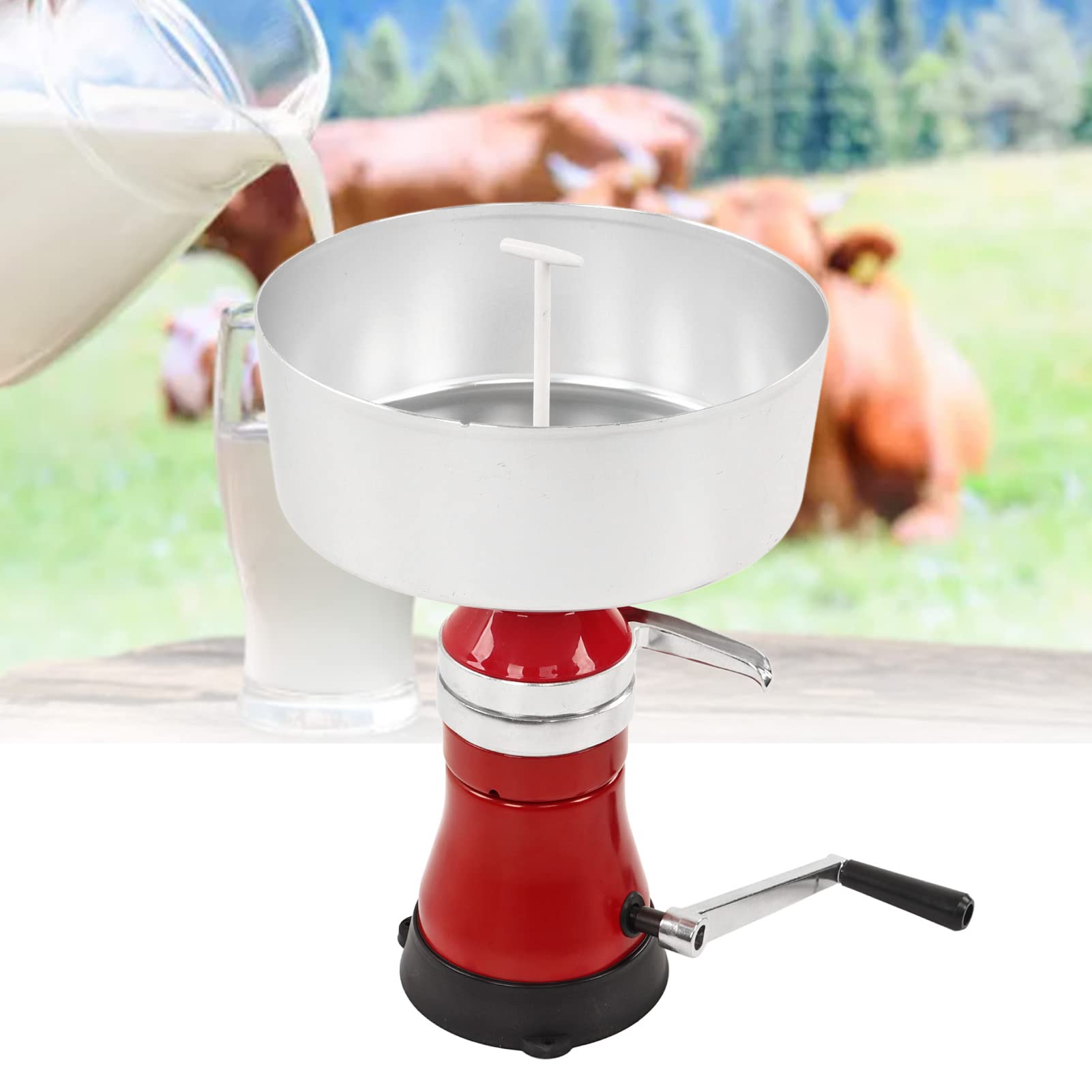 80L Milchabscheider, Mini-Milchzentrifuge, Entfettungsmaschine, manueller Abscheider für Milchcreme