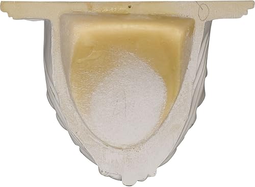 Miniatura 4 de Ekena Millwork SH10X06X07SH Estante decorativo de concha, 10 38 pulgadas de ancho x 6 pulgadas de profundidad x 7 38 pulgadas de alto