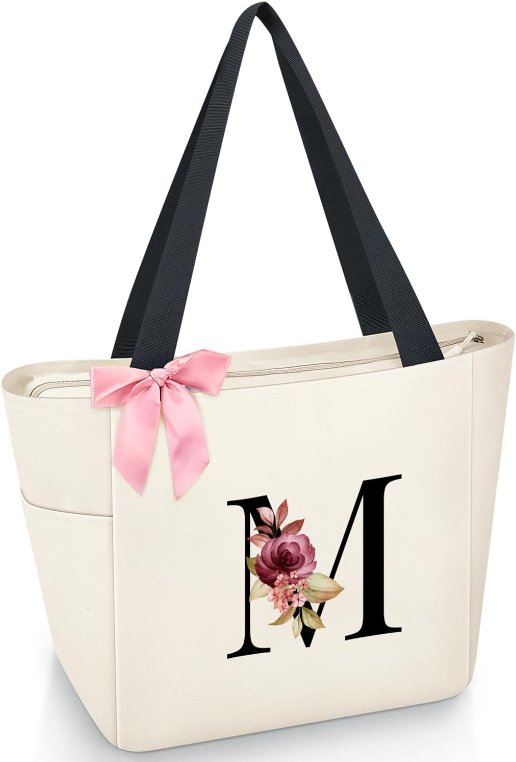 Vavabox Handtasche Damen A-Z Reißverschluss Schultertasche, Geschenke für Damen,Bräute und Brautjungfern,Arbeit,Reisen,Einkaufen,Schule