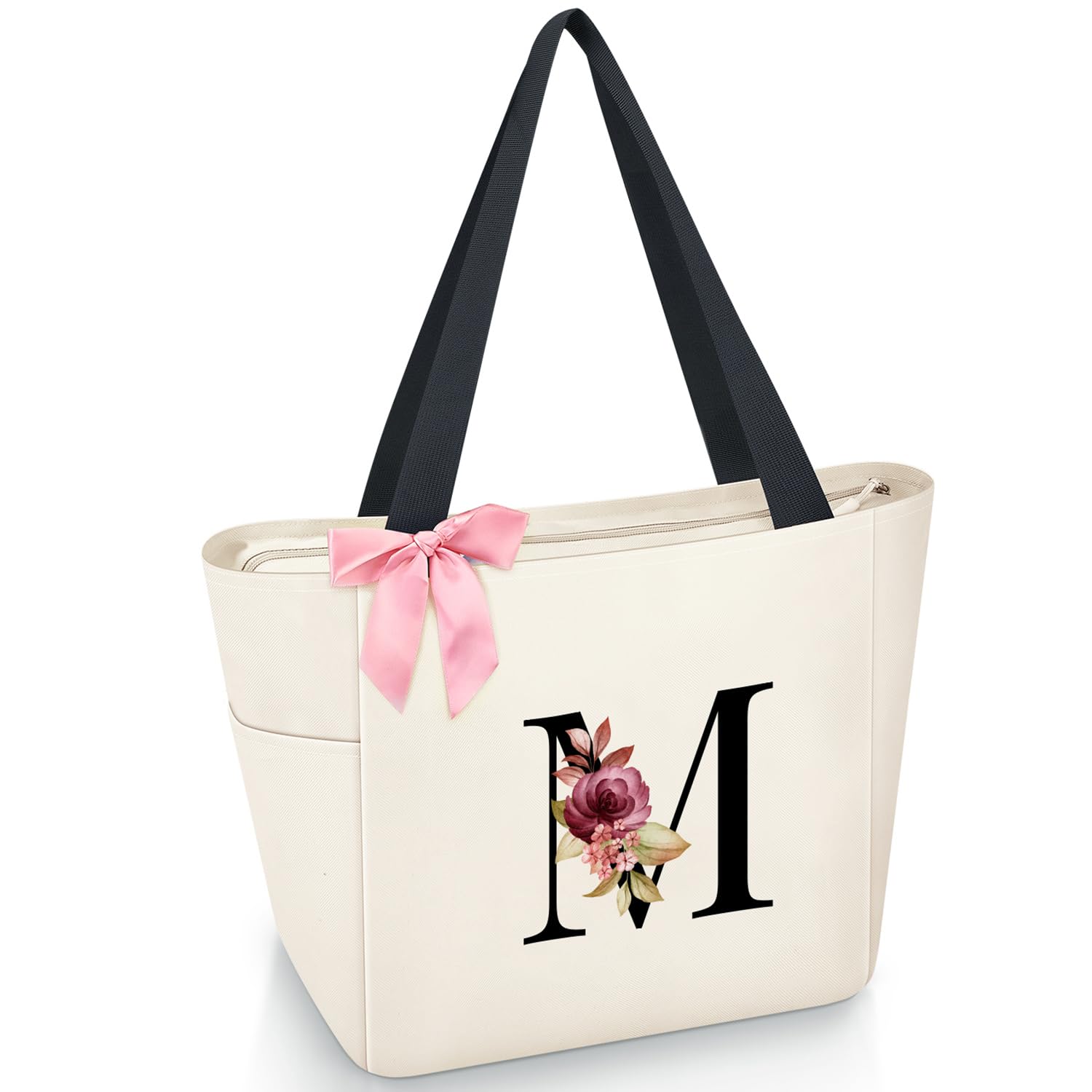 Vavabox Handtasche Damen A-Z Reißverschluss Schultertasche, Geschenke für Damen,Bräute und Brautjungfern,Arbeit,Reisen,Einkaufen,Schule
