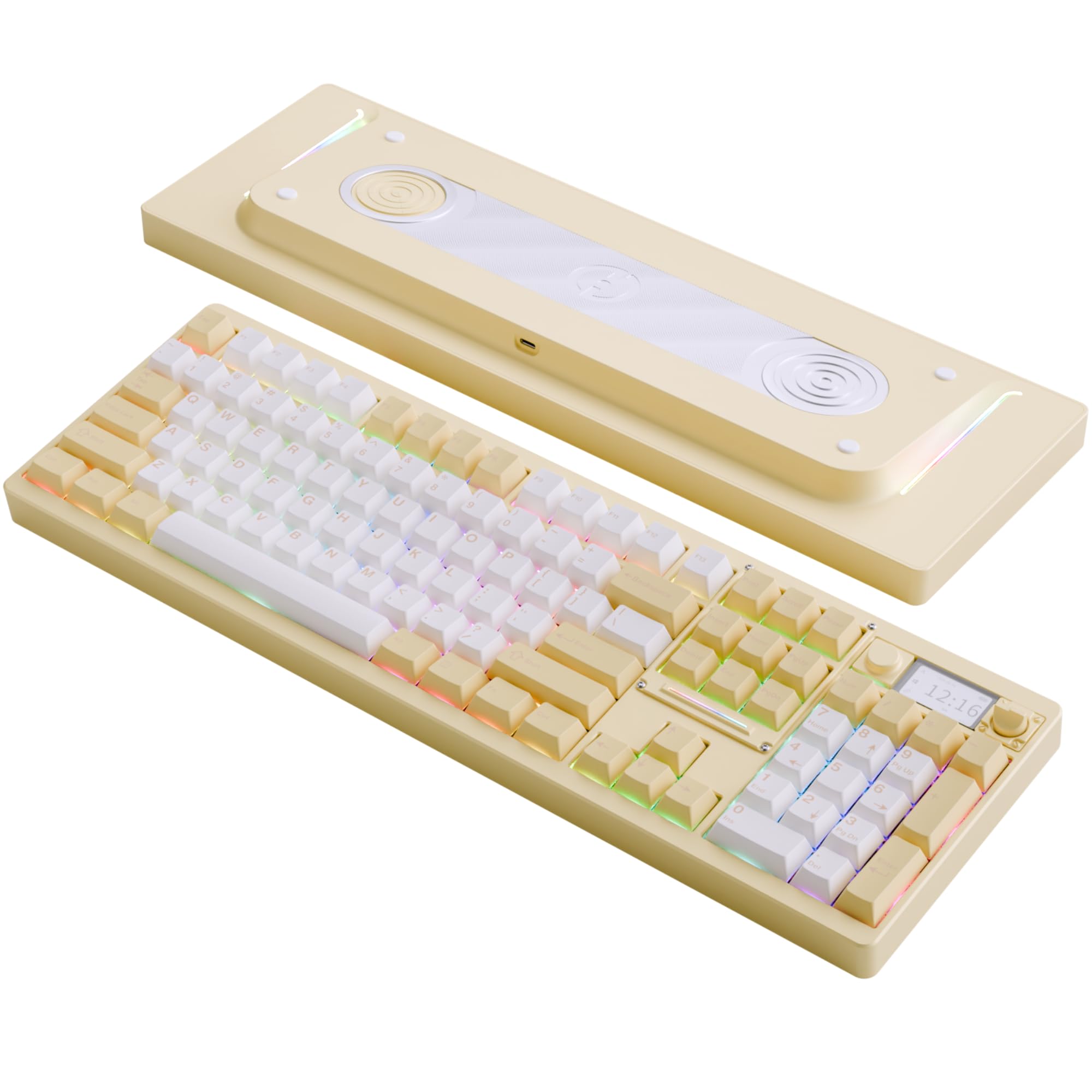 Amazon.com: OOCTPK Wireless Mechanical Keyboard, Chilkey ND104