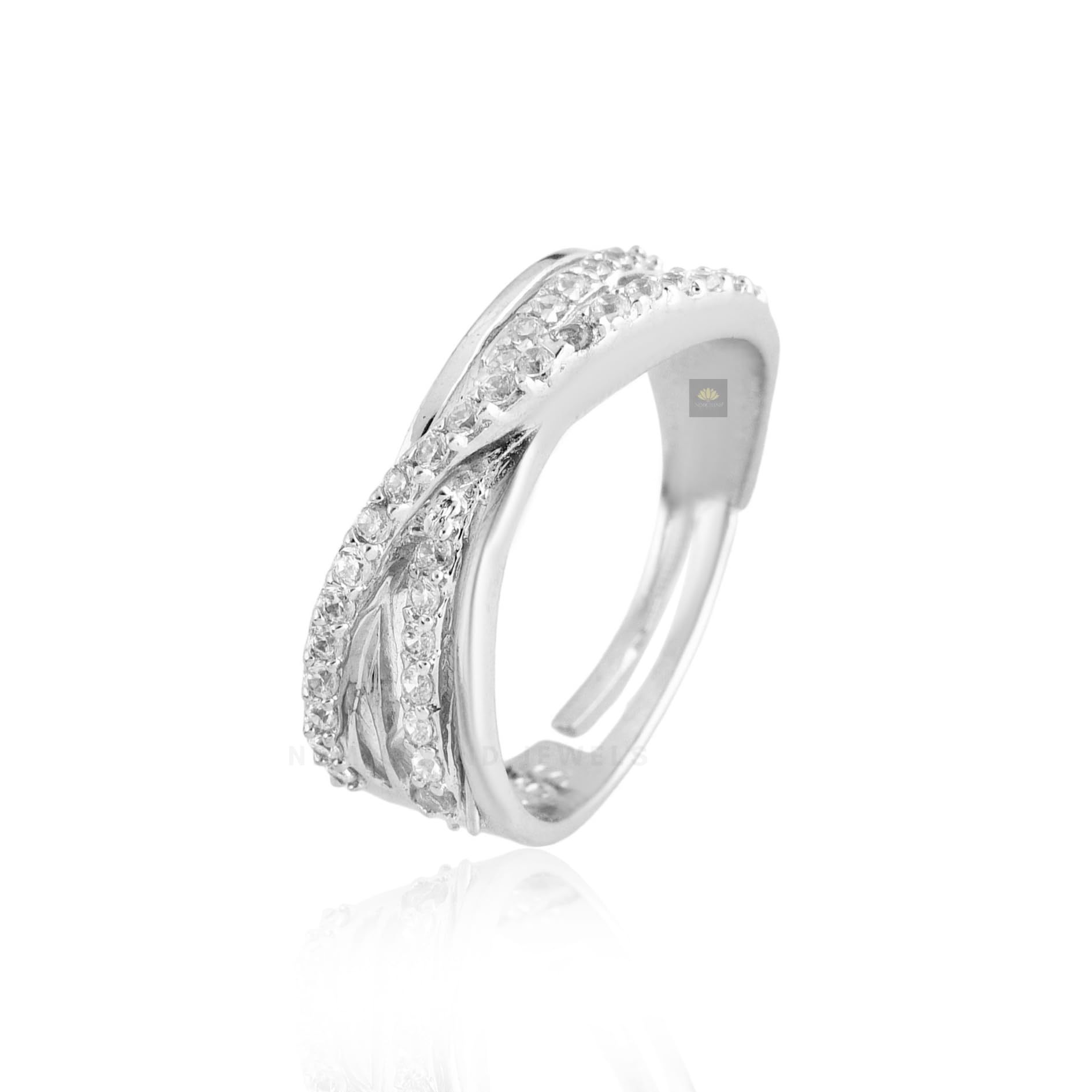 See full amazon price history chart for NEMICHAND JEWELS Pure Sterling Silver 925 CZ Designer Adjustable Rings For Women & Girls NEMICHAND JEWELS Pure Sterling Silver 925 CZ Designer Adjustable Rings For Women & Girls (B0D8JNXLH5) Amazon Price History, Amazon Price Tracker