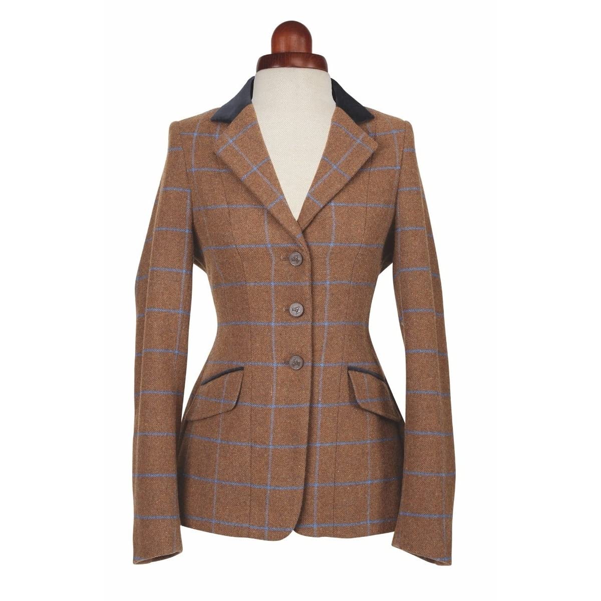 Aubrion Saratoga Veste de concours de saut équitable pour garçons/filles (32 pouces/81 cm) Vert foncé, Vert foncé, 32 in / 81 cm