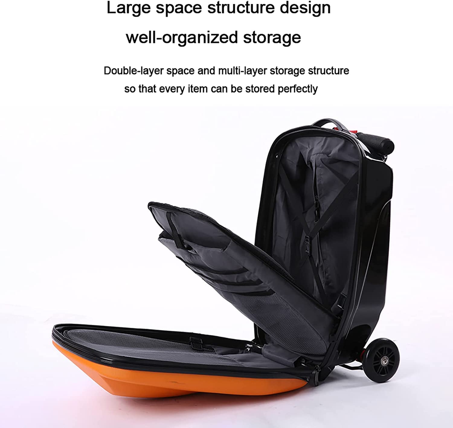 Bagaż Aluminium Trolley Bagage Slijtvastheid en Schokabsorptie Student Hardside Bagage Trolley Case Travel Boarding Case Przenośny