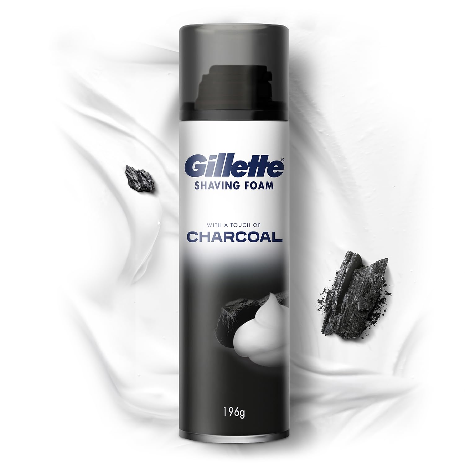 Pre Shave foam | Charcoal | 196 gm