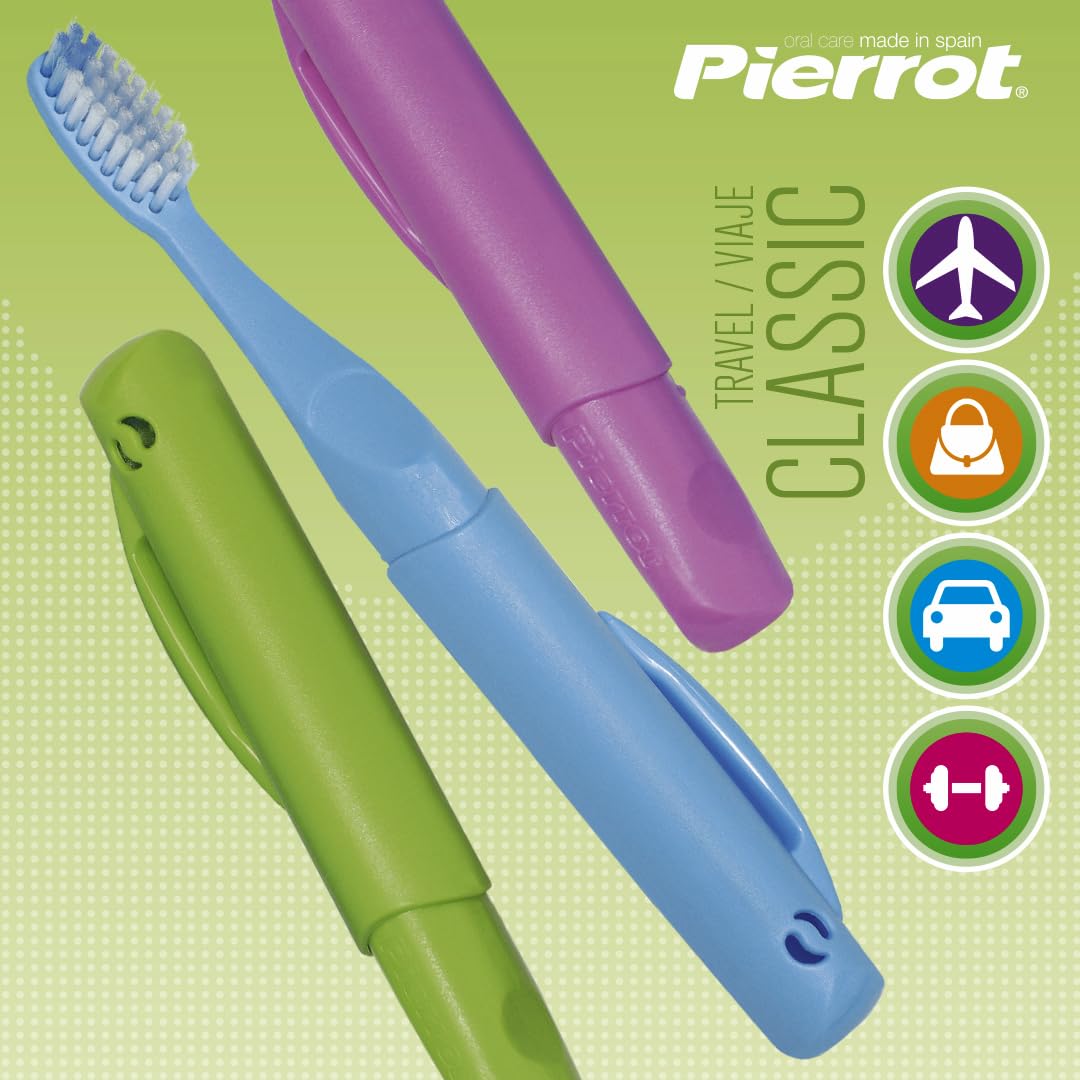 PIERROT Szczoteczka manualna Podroz 190mm Pierrot Viaje Classic