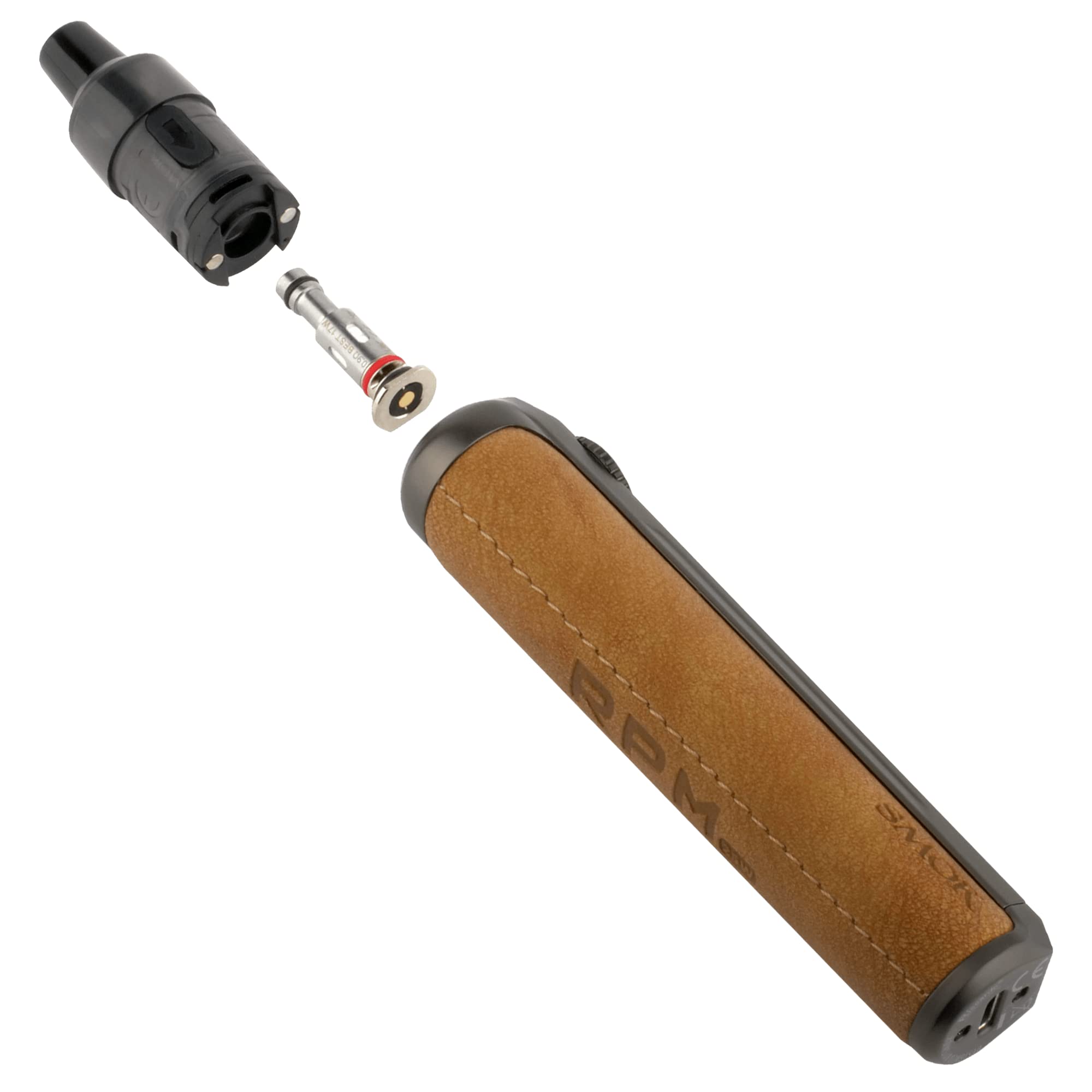 SMOK RPM 25W Kit, Pod System, 900 mAh, 2 ml, Brown Leather: Amazon.de:  Electronics & Photo