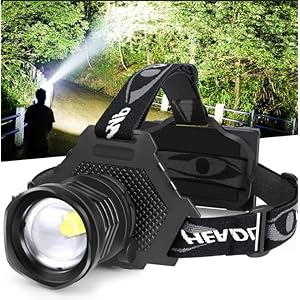 Bud K LED Headlamp USB Rechargeable...