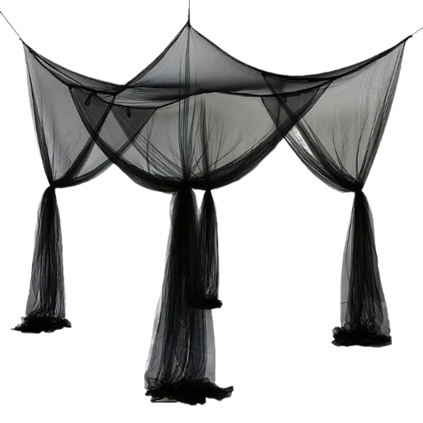 Filet anti-mouches pour camping à 4 portes pour stopper les insectes en randonnée
