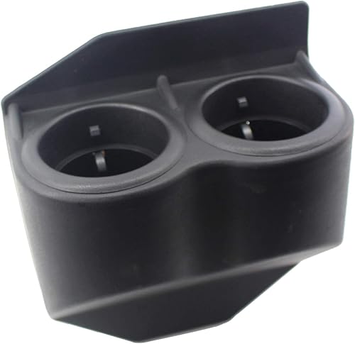 Miniatura 4 de Generic Soporte doble para vasos para botella de agua y bebida, montaje organizador para Corvette C5 C6 1997-2013, puede ser utilizado por conductor