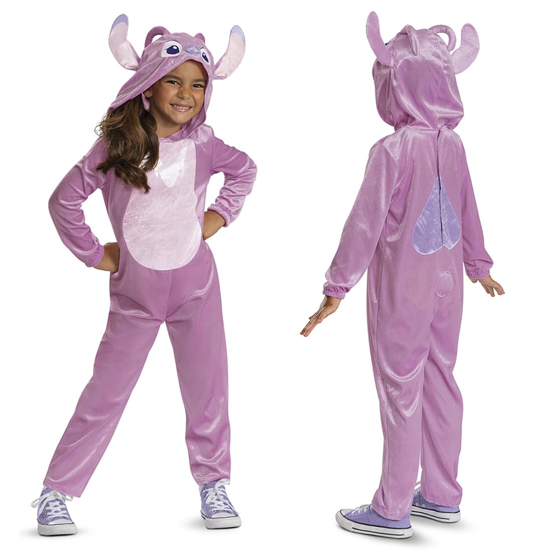 Disney Lilo & Stitch Angel Jumpsuit for Kids Officially Licensed by Disguise