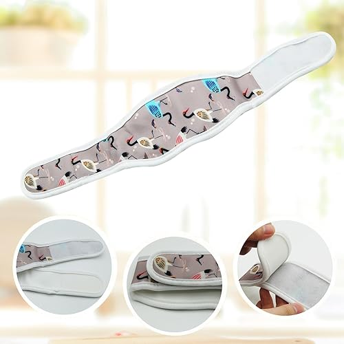 Miniatura 7 de Paquete de 2 paquetes de aceite de ricino para cintura y cuello, paquetes de aceite de ricino para desintoxicación del hígado, kit de aceite de