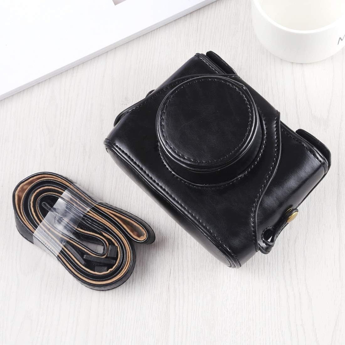 Fitted Camera case Carrying Travel Bag Camera PU Leather