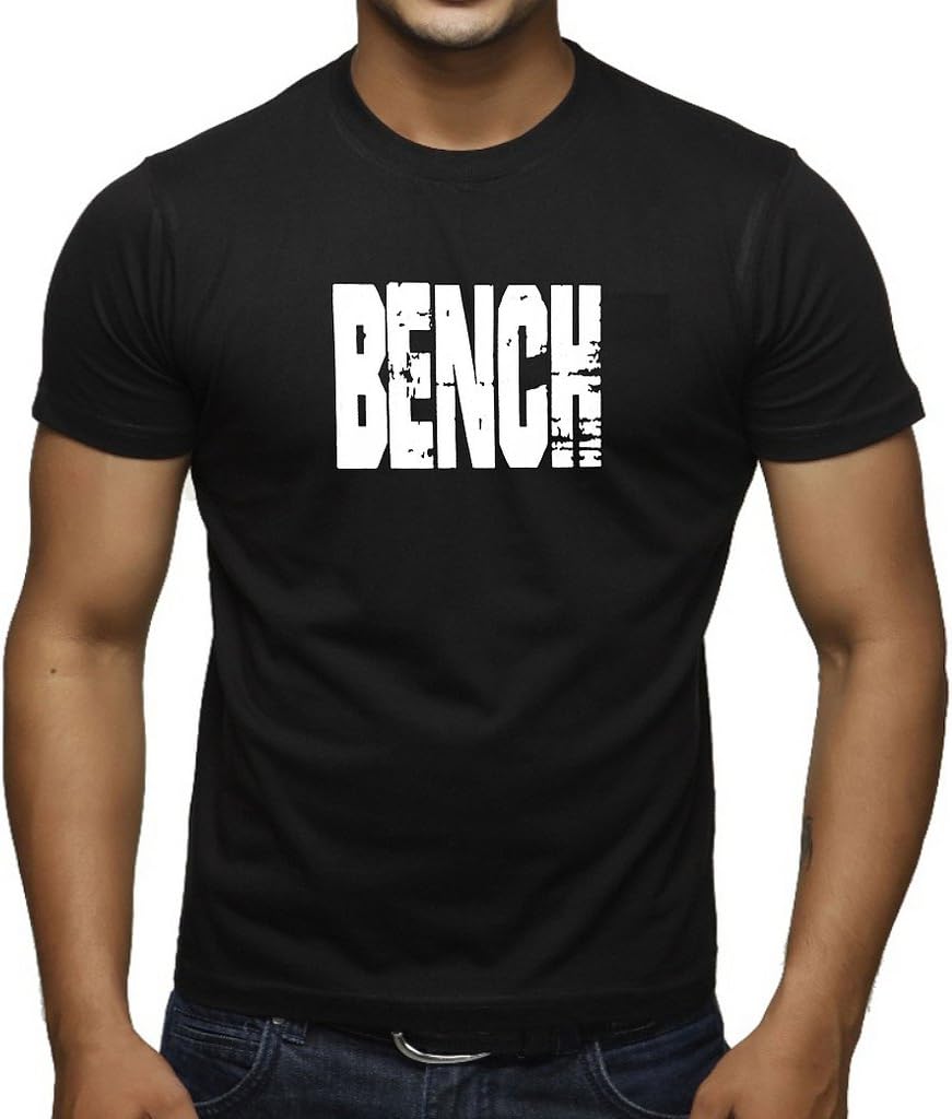 Interstate Apparel Inc Grunge Bench Men's Black Kuwait Ubuy - Main Image