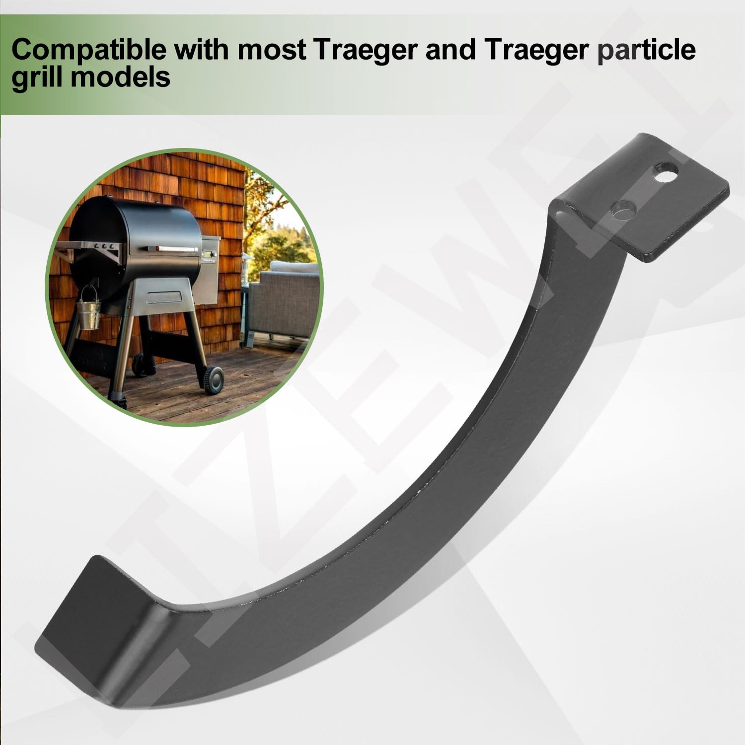 BCA002 Grilldeckel-Türstopper & Scharnier-Set – Für Traeger Pelletgrills Pro Series 22, Tailgater 20, Century 885 Uvm.