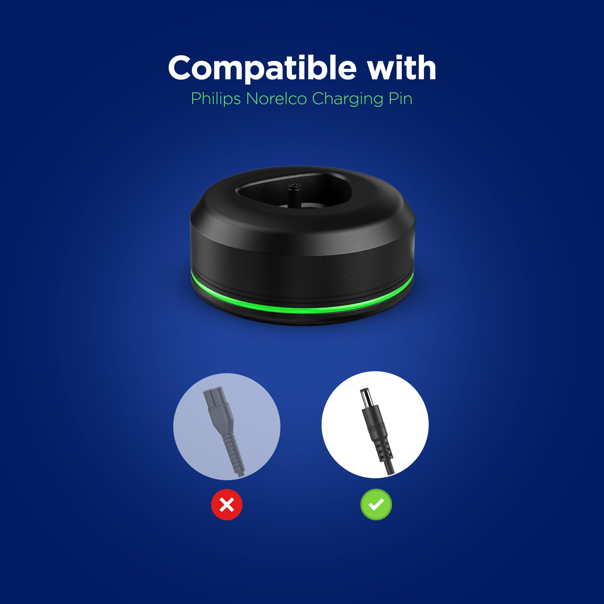 GALVANOX Stand Charger for Philips Norelco Multi-Groomer Trimmer