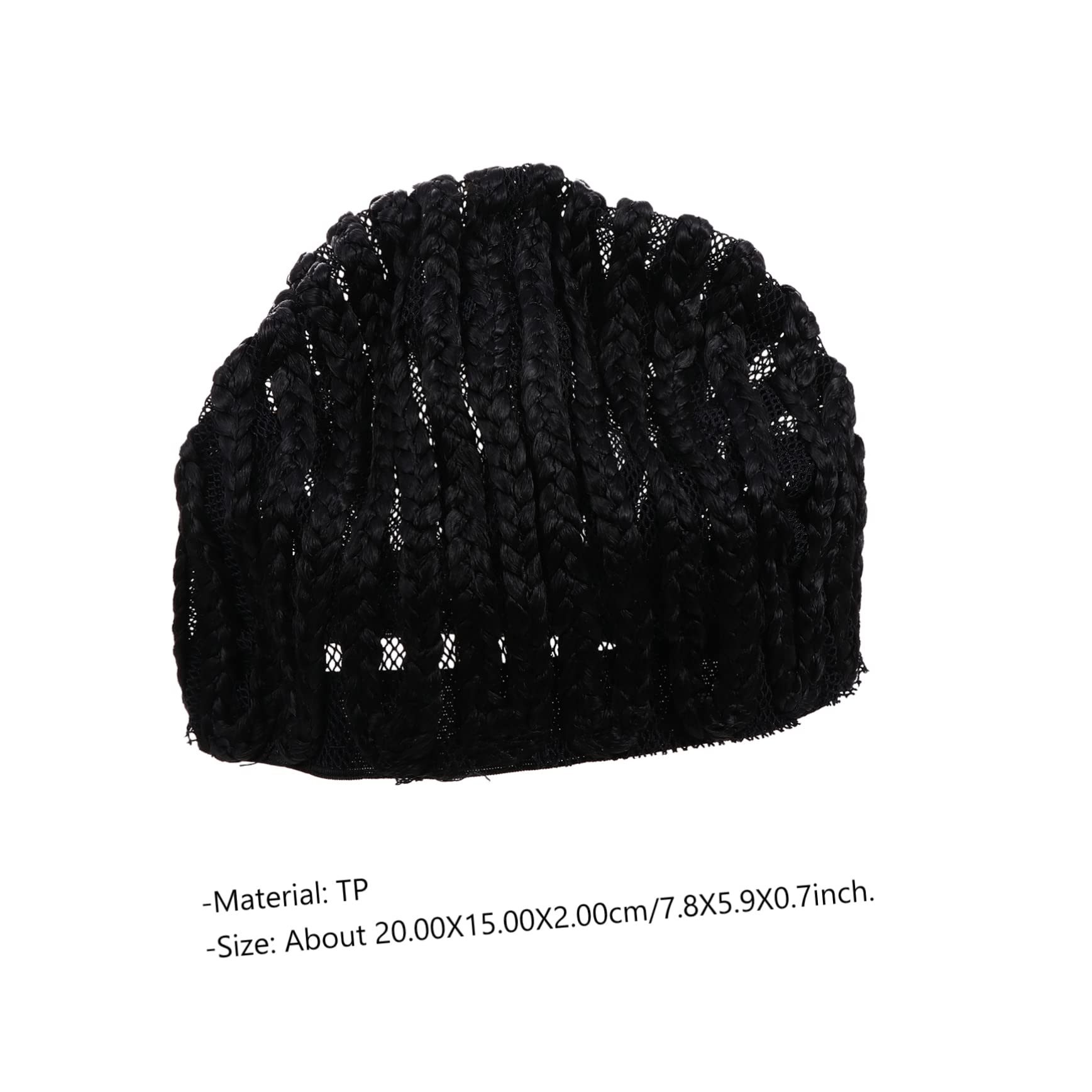HAKIDZEL Refined Braided Wig Hair Net Liner Crotchet Cornrows Cap for Easy Wig Making Lightweight Breathable Comfortable Fit for Stylish Looks Personal Expression