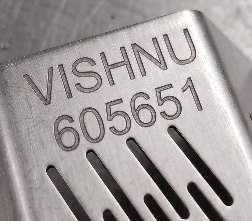 Image of VISHNU 6N40 Stainless Steel Mini Rice Mill Jali Screen(Hole Size:1mm) Pack of 2