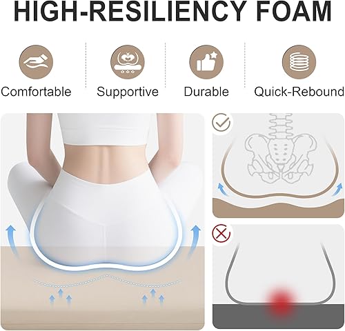 Miniatura 5 de Crestlive - Cojines para tumbonas para exteriores, resistentes a la decoloración, resistentes al agua, 72 pulgadas de largo x 21 pulgadas de ancho,