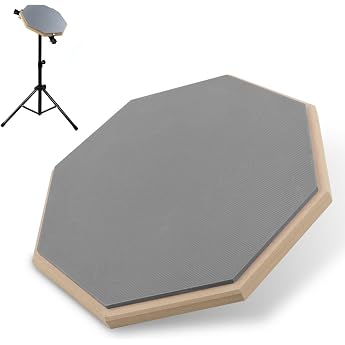 Drum Practice Pad Drum Practice Pad Quiet Exercise Drum Pad Drum Pad Drummer Practice Pad Provides Excellent Shock Absorption and Damping Properties 8 Inches